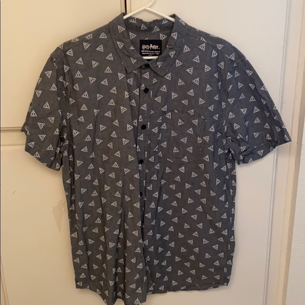 Harry Potter button up shirt
